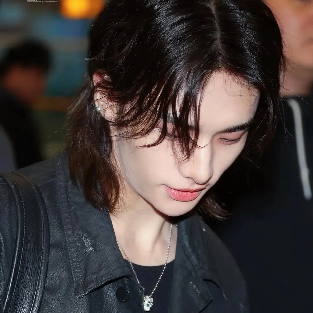 A moment captured by Hyunjin (Stray Kids)'s fan