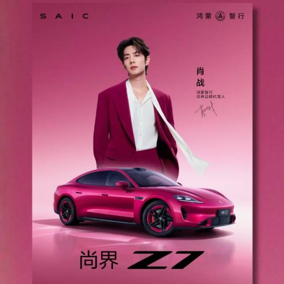 A moment captured by Xiao Zhan's fan