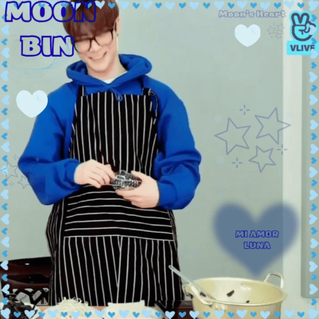 A moment captured by Moonbin (ASTRO)'s fan