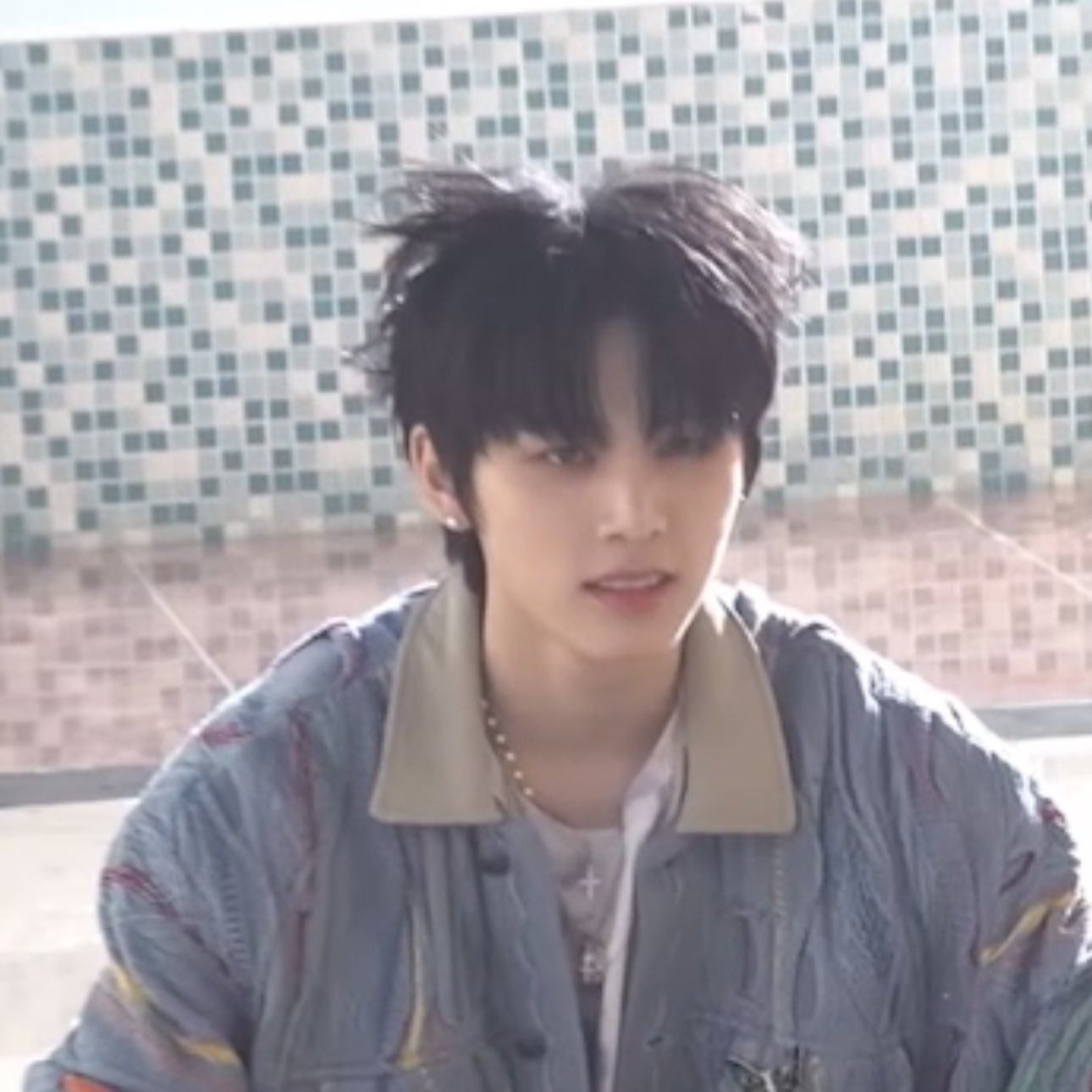 Behind-the-scenes cut of Taesan (BOYNEXTDOOR)