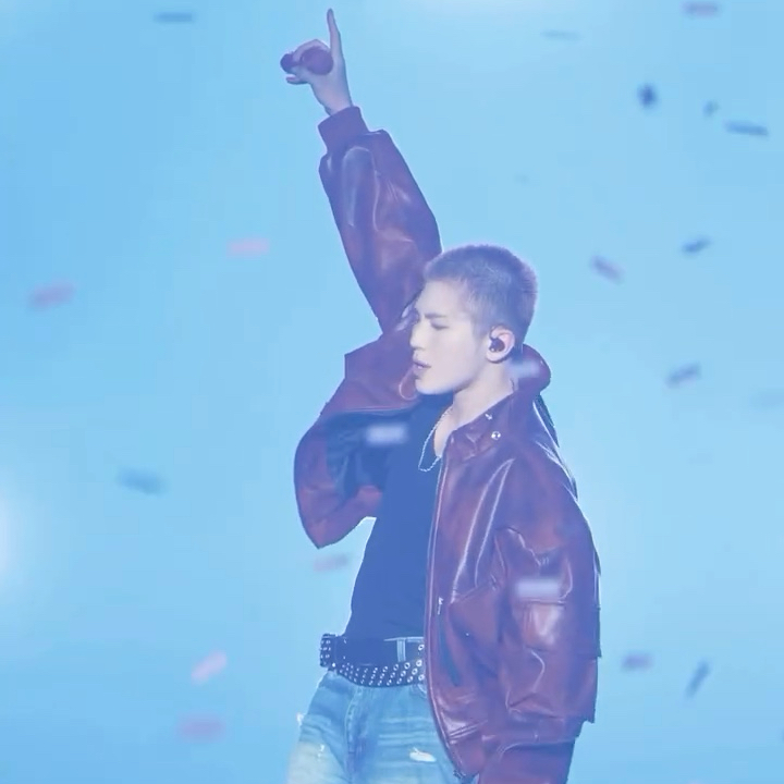 Recent activity shot of Woozi (SEVENTEEN)