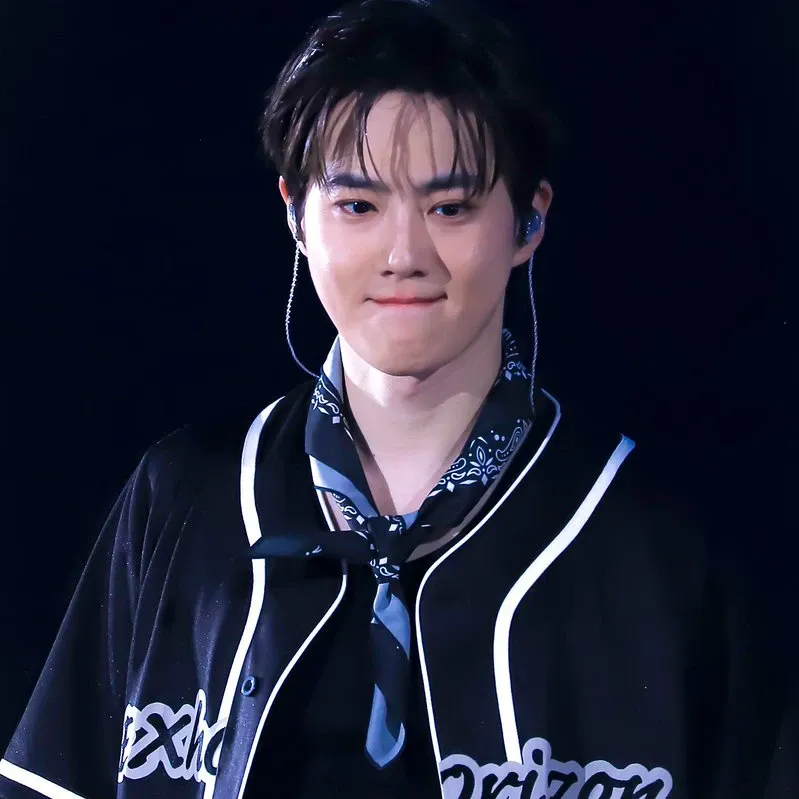 Recent activity shot of Suho (EXO)