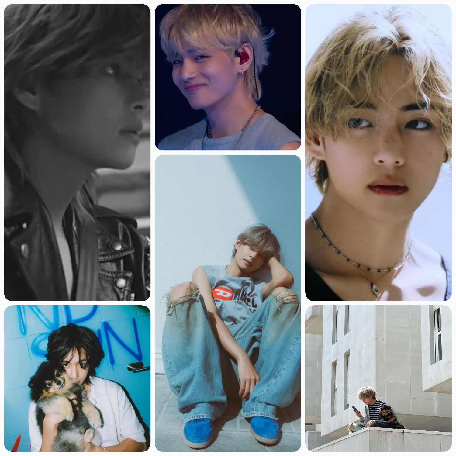 V (防彈少年團)的最新照片