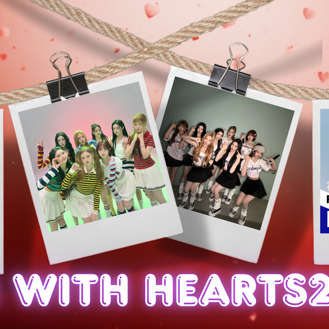 A moment captured by Hearts2Hearts's fan