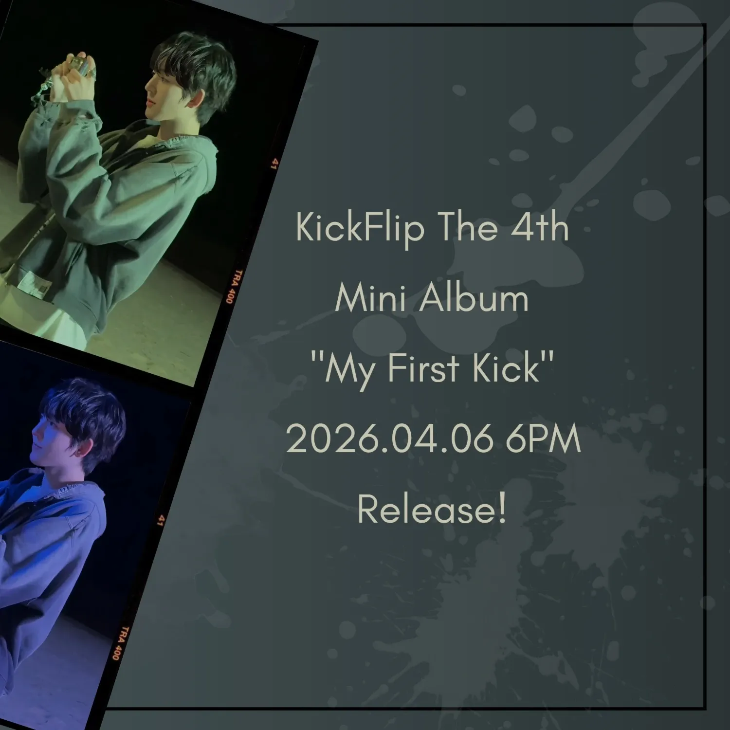 Behind-the-scenes cut of Donghyeon (KickFlip)