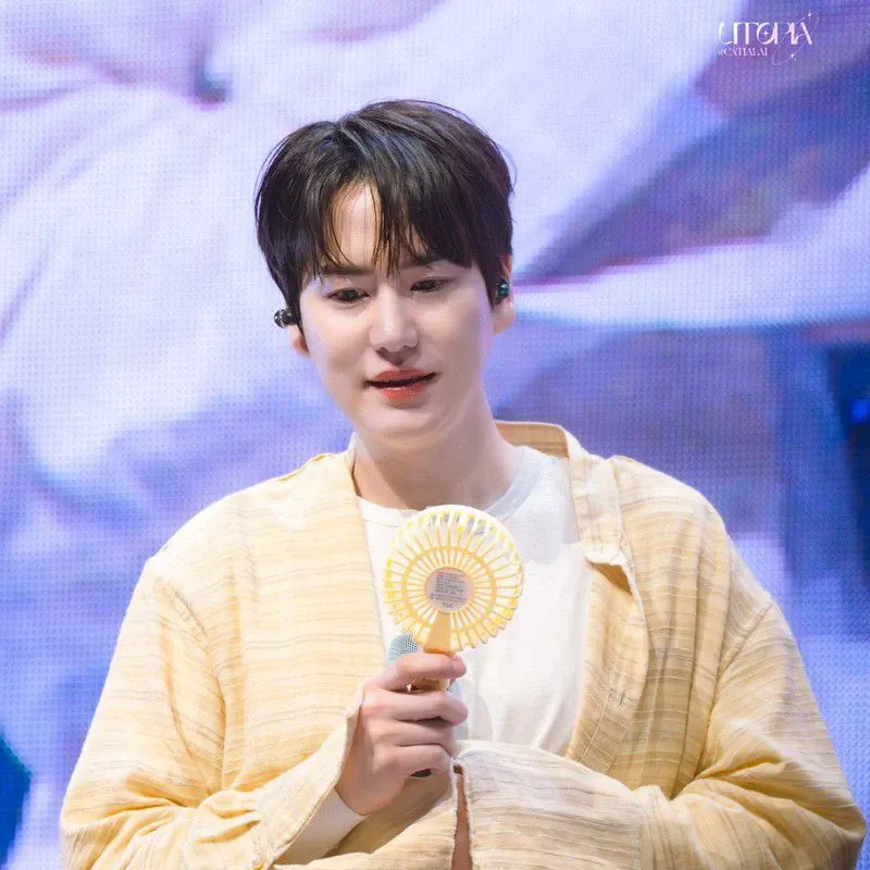 Recent activity shot of Kyuhyun (Super Junior)