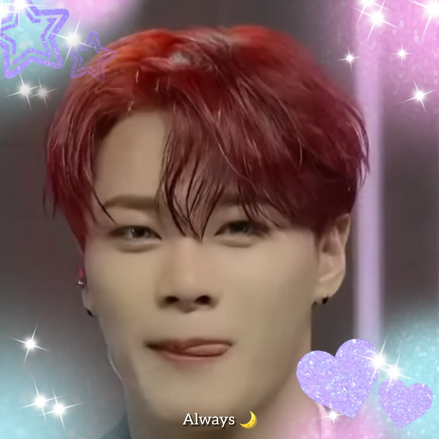 A moment captured by Moonbin (ASTRO)'s fan