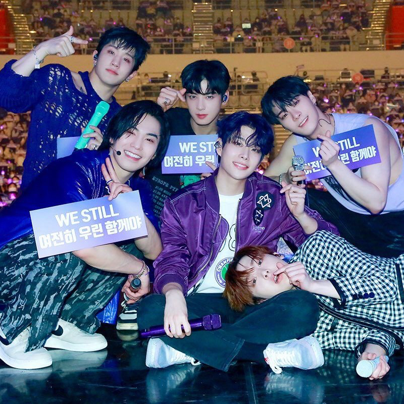 A moment captured by ASTRO's fan