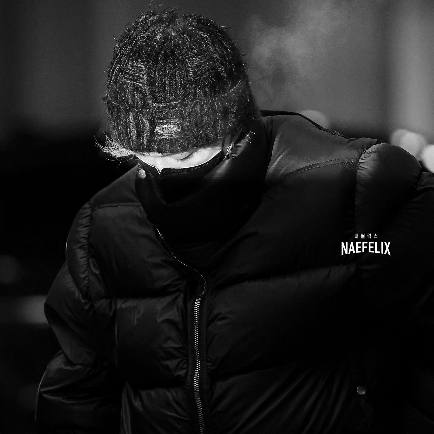 A moment captured by Felix (Stray Kids)'s fan