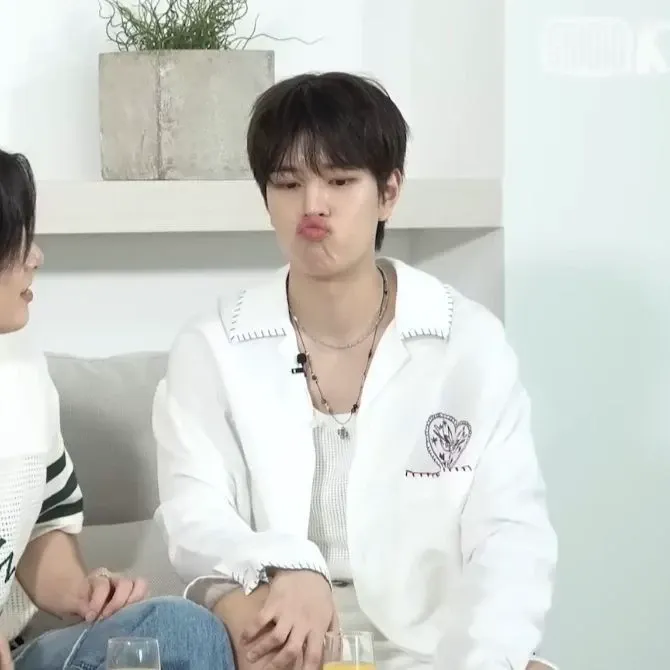 Behind-the-scenes cut of Seungmin (Stray Kids)