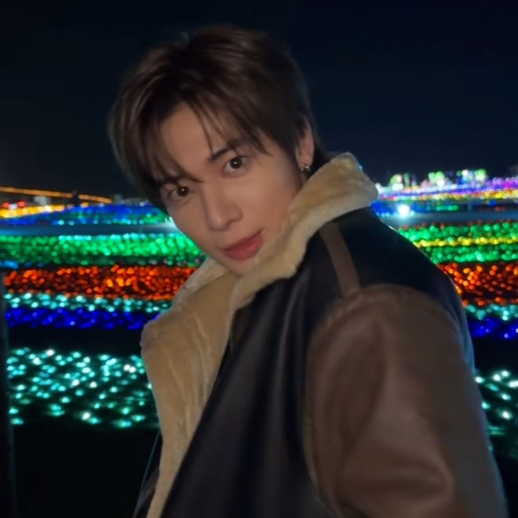 A moment captured by TOMORROW X TOGETHER's fan