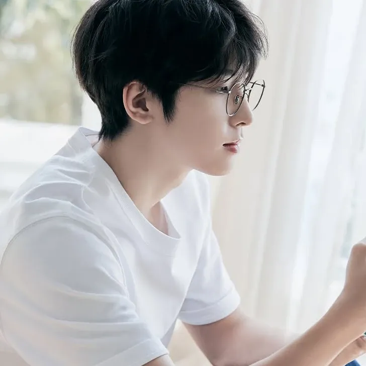 A moment captured by Wonwoo (SEVENTEEN)'s fan