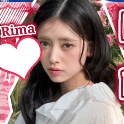 Behind-the-scenes cut of Rima (NiziU)