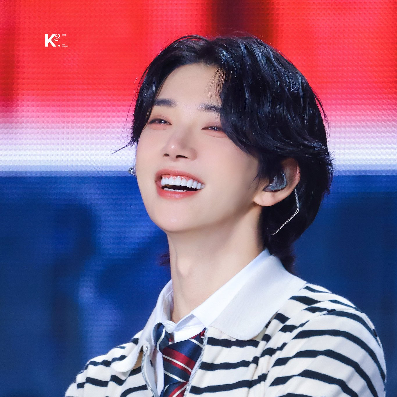 A moment captured by Joshua (SEVENTEEN)'s fan