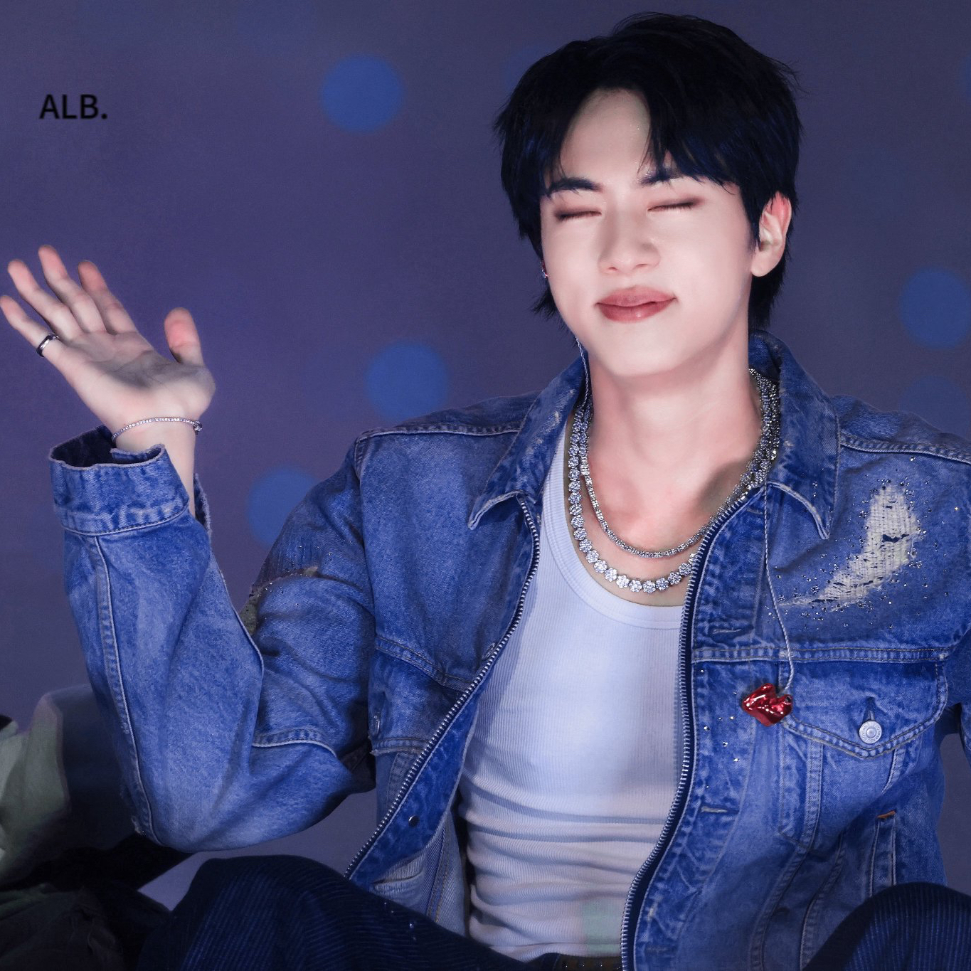 A moment captured by Jin (BTS)'s fan