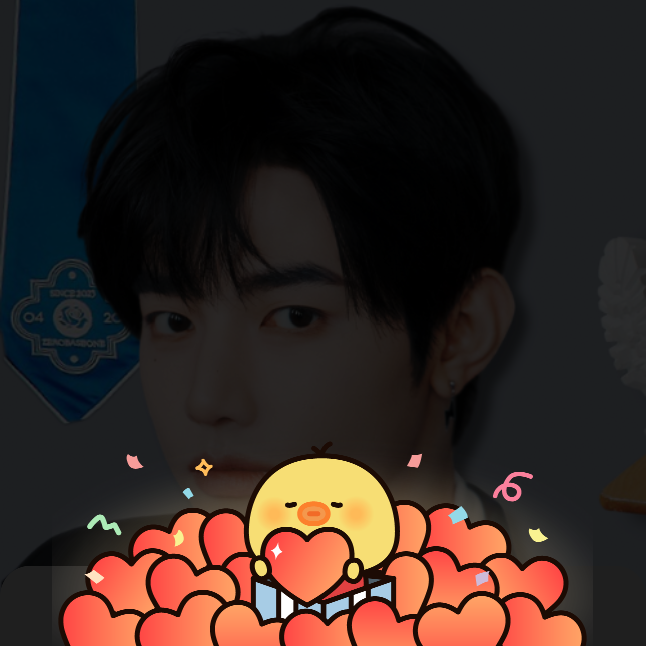 Recent activity shot of Zhang Hao (ZEROBASEONE)