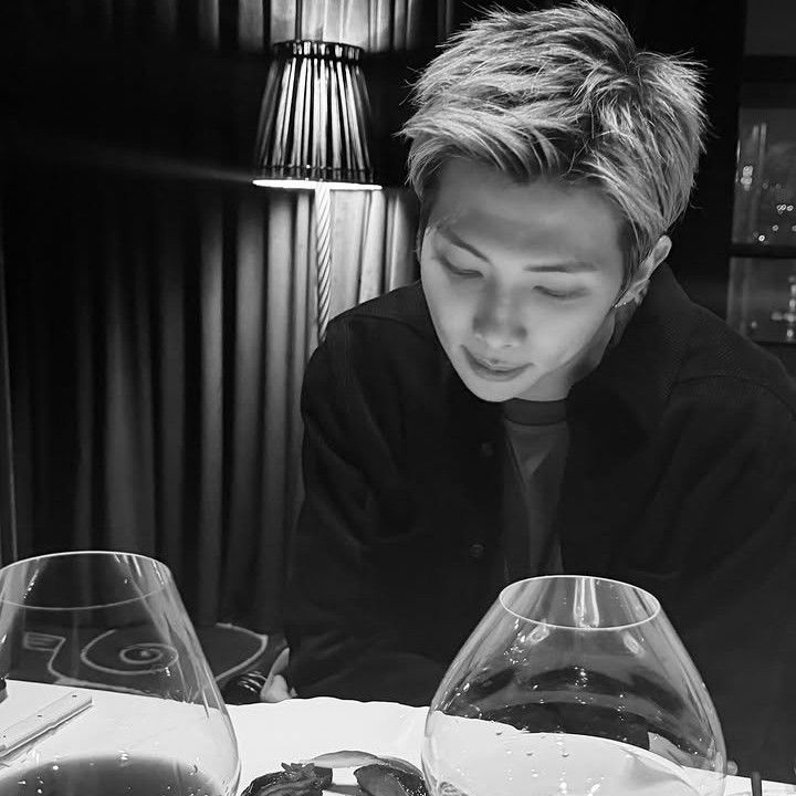 Recent activity shot of RM (BTS)