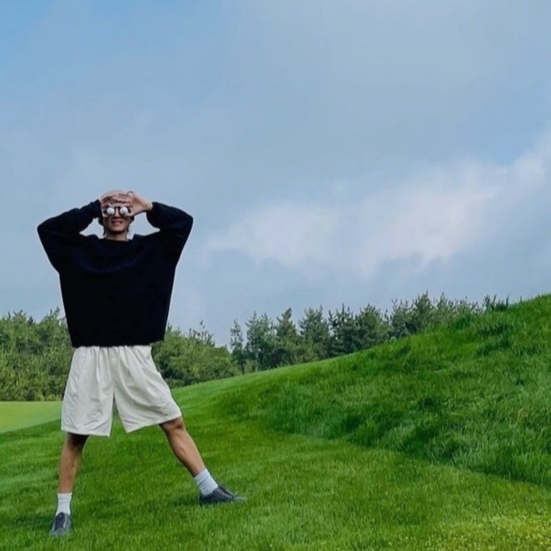 A moment captured by V (BTS)'s fan