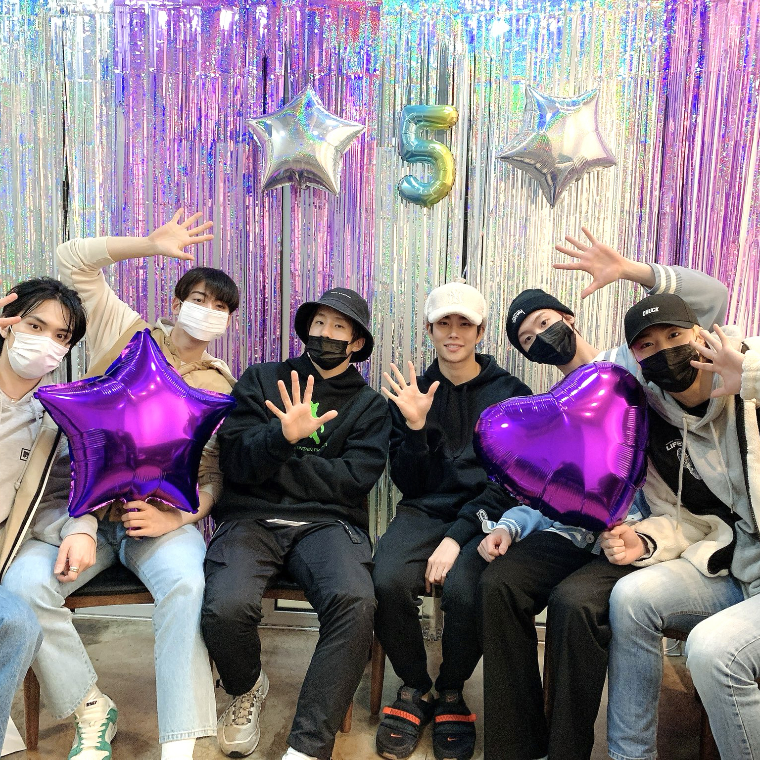 A moment captured by ASTRO's fan