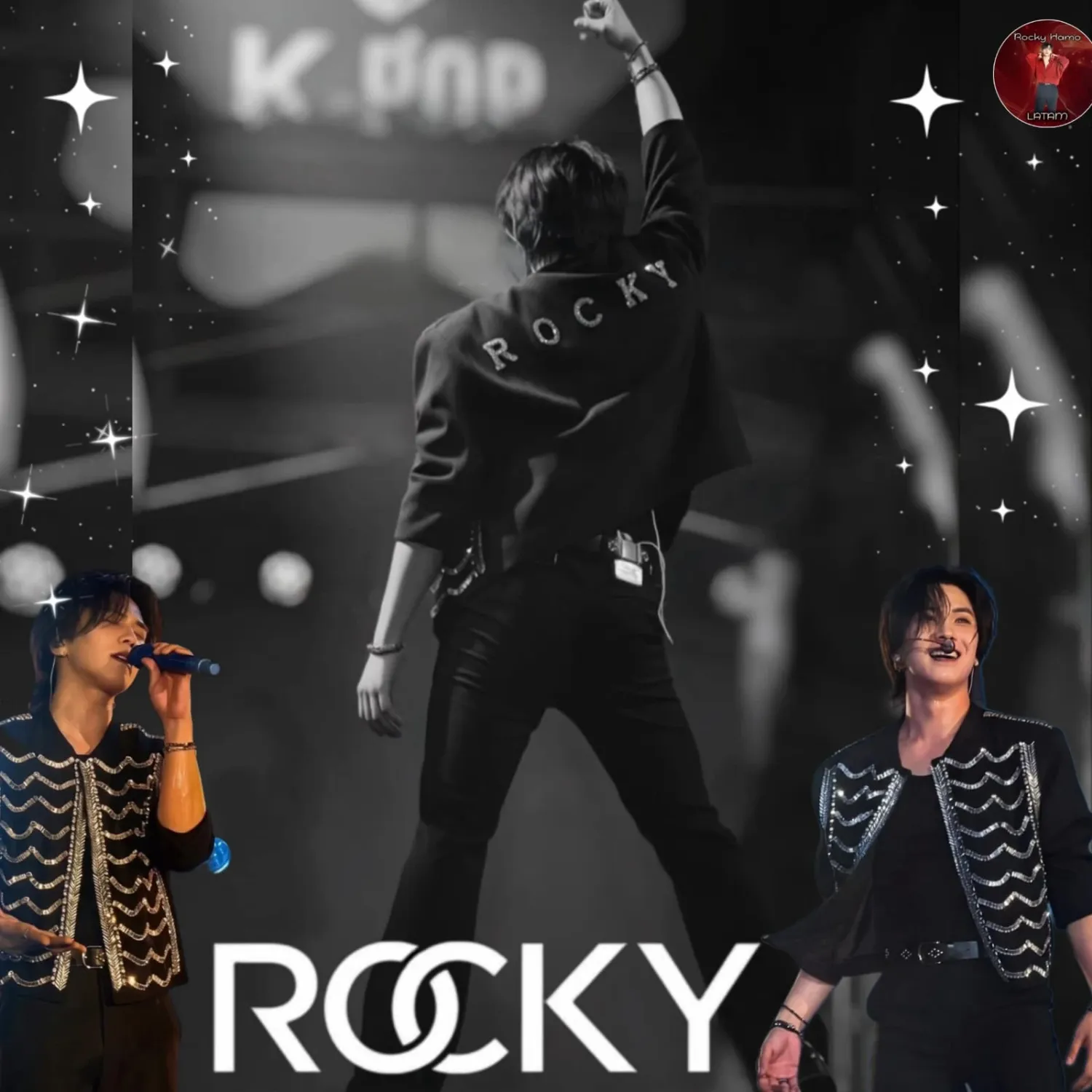 A moment captured by Rocky's fan