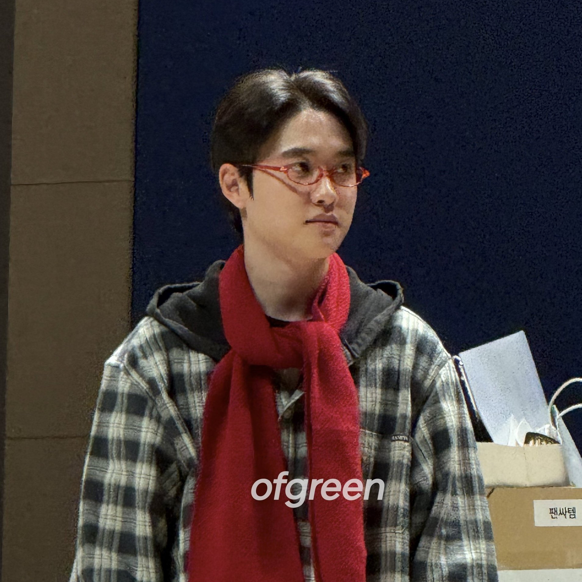 디오 (EXO)의 비하인드 컷