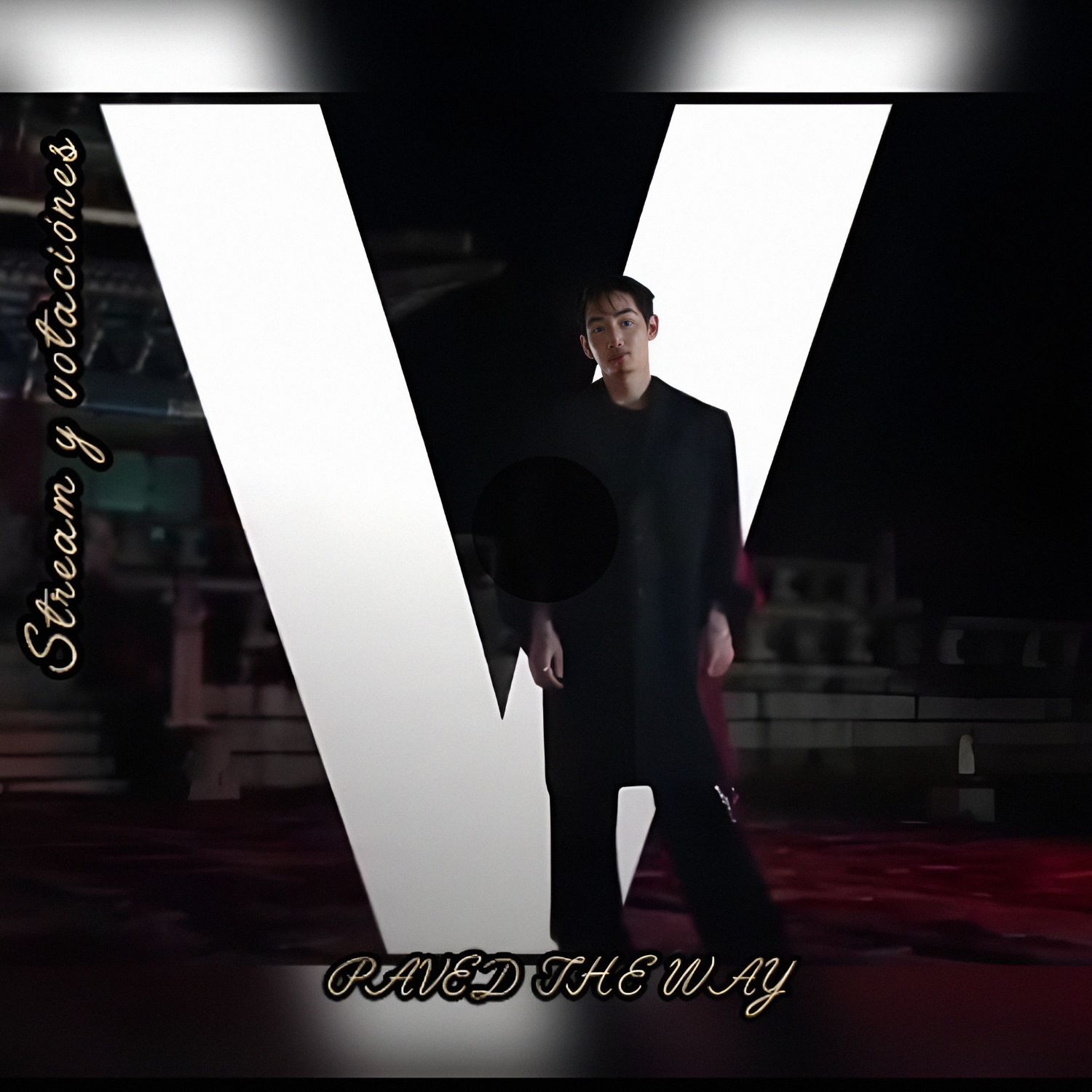 V (防彈少年團)粉絲拍下的瞬間