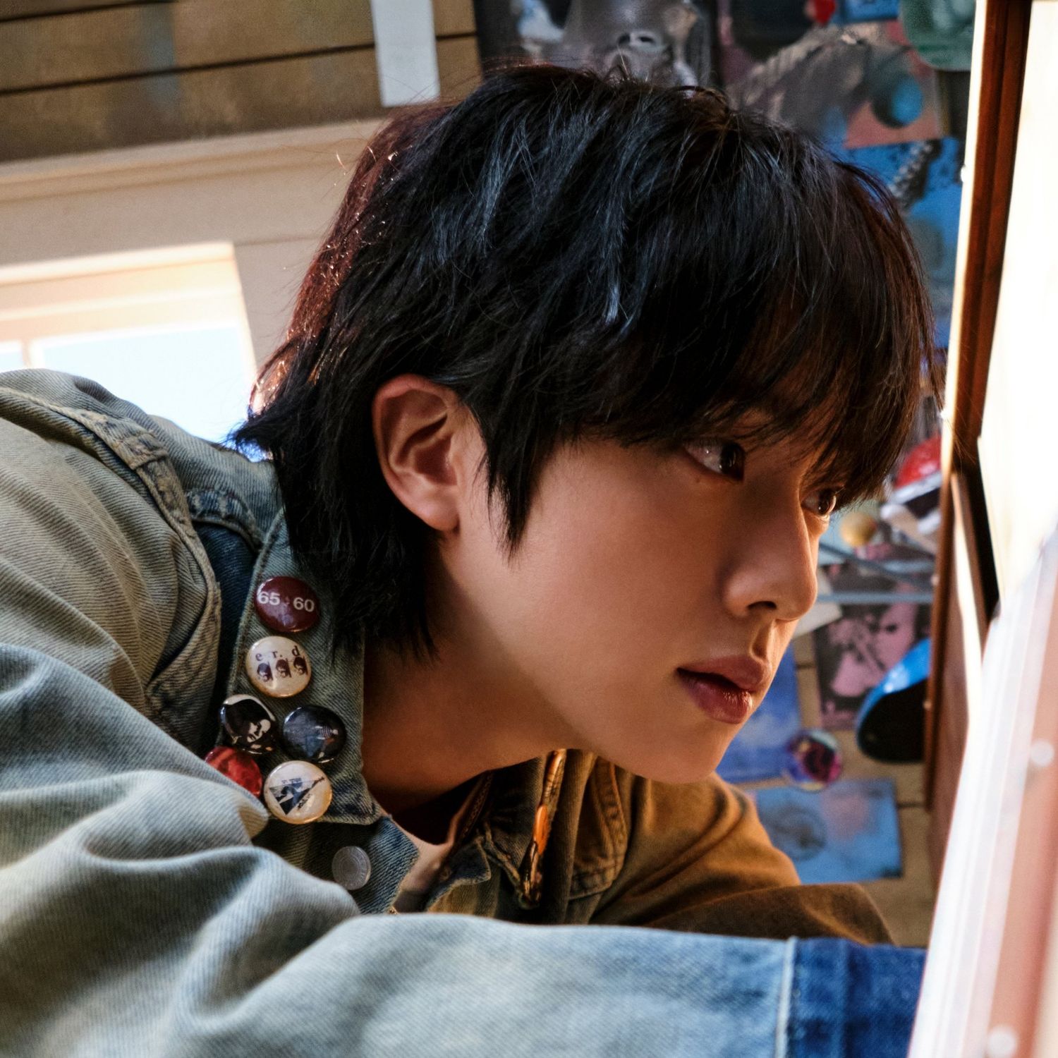 Potret di balik layar Jin (BTS)