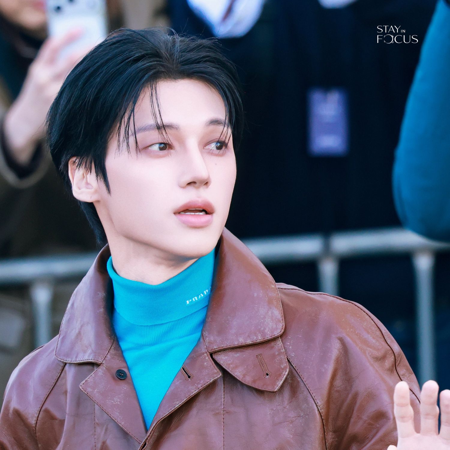 Recent activity shot of Wooyoung (ATEEZ)