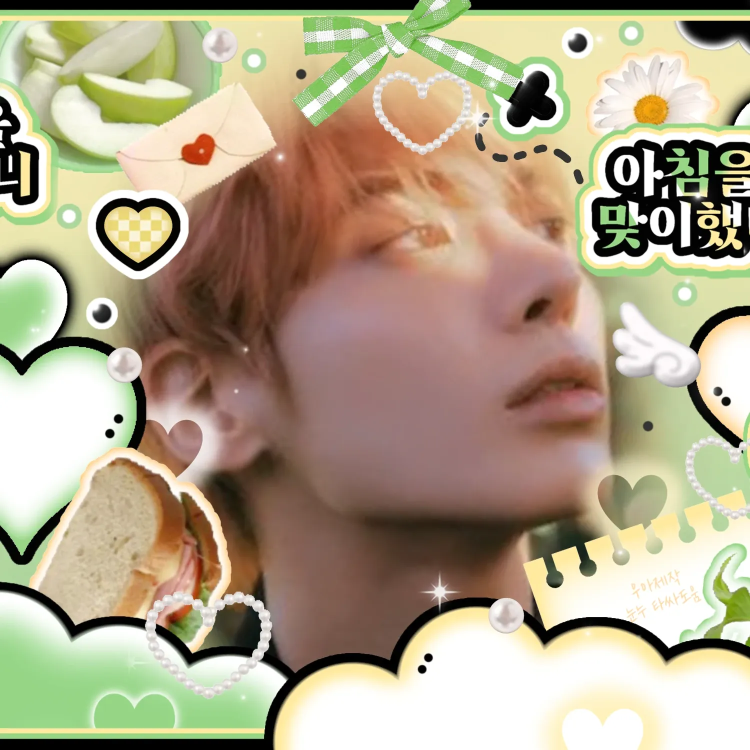 TOMORROW X TOGETHERの舞台裏ショット