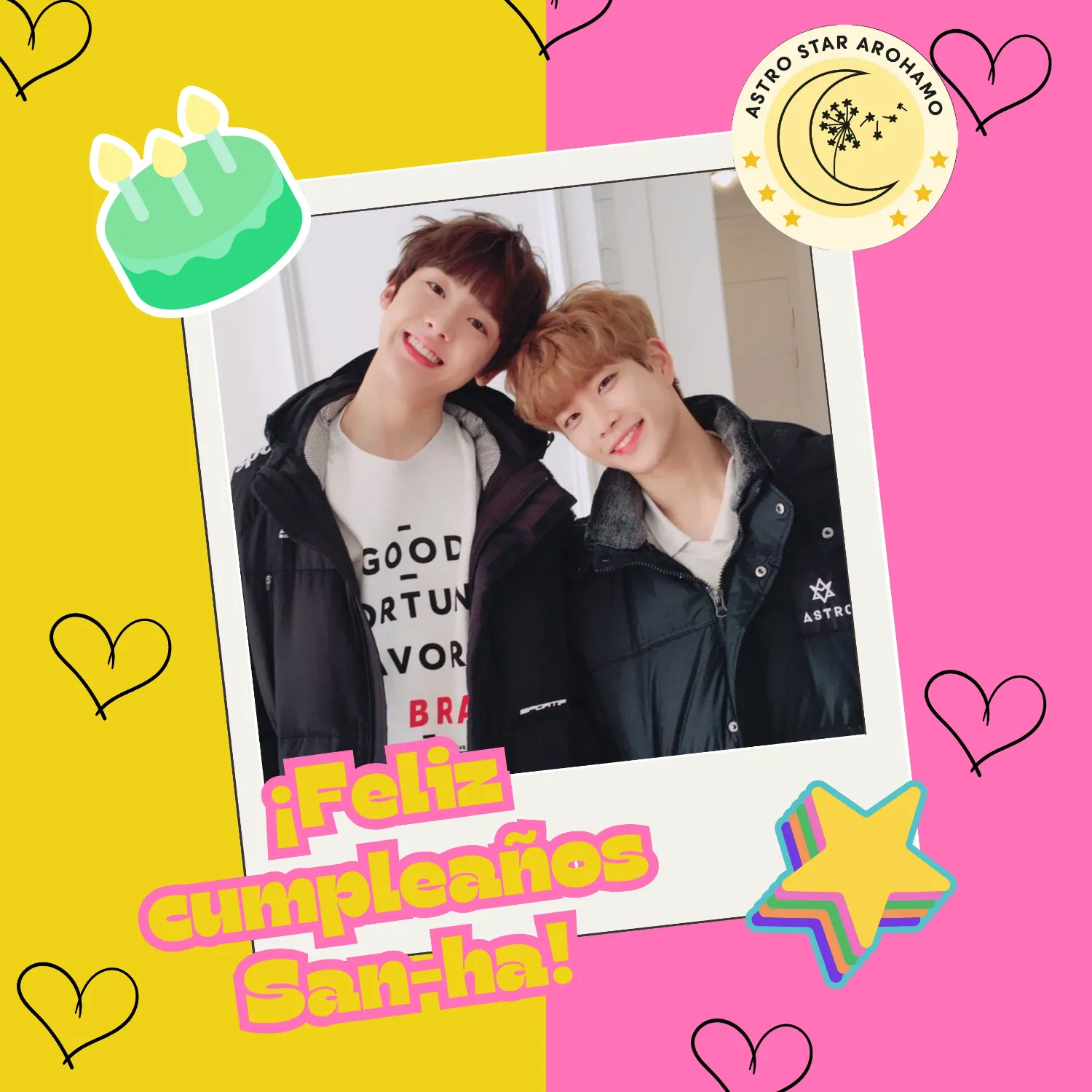 A moment captured by MJ (ASTRO)'s fan