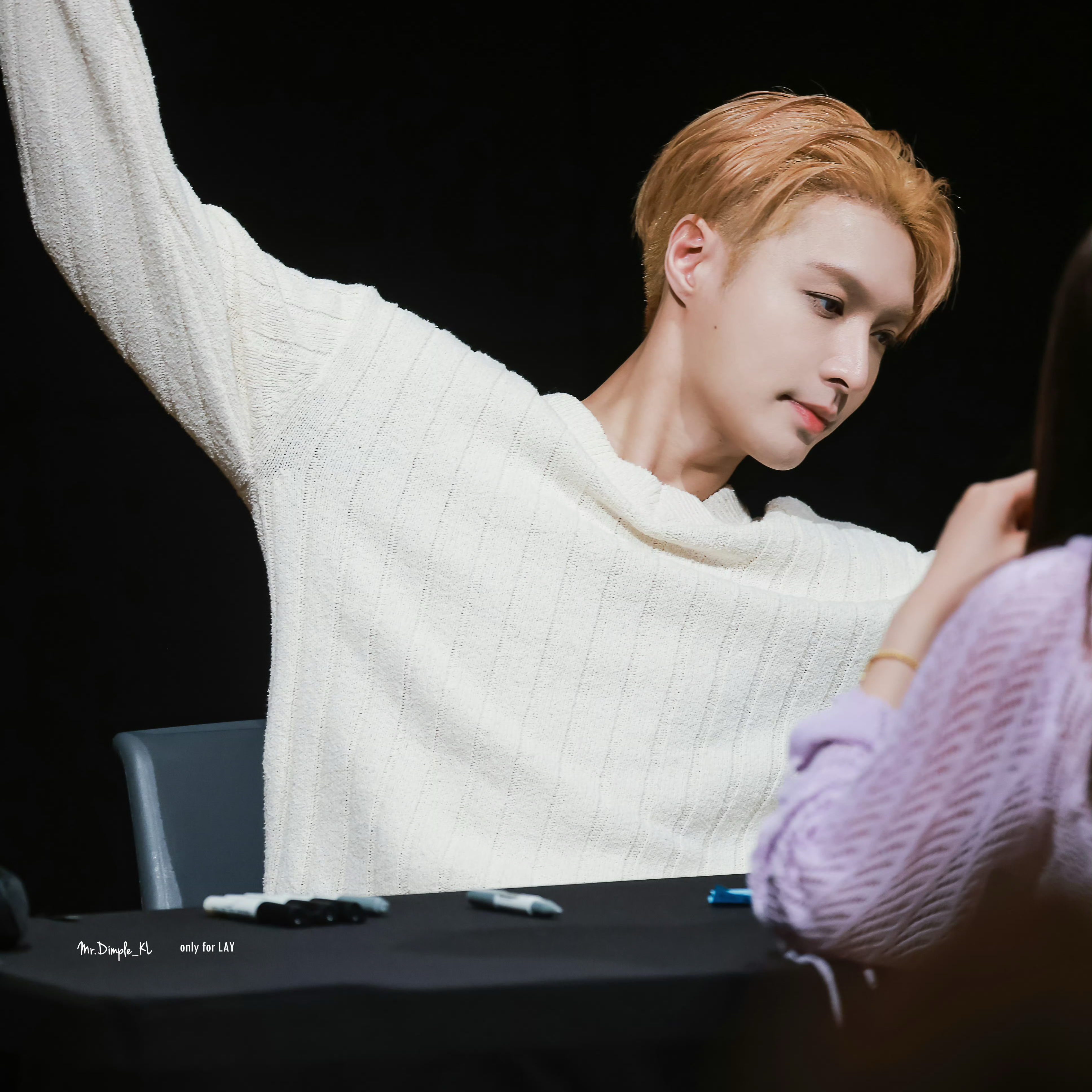 A moment captured by EXO's fan