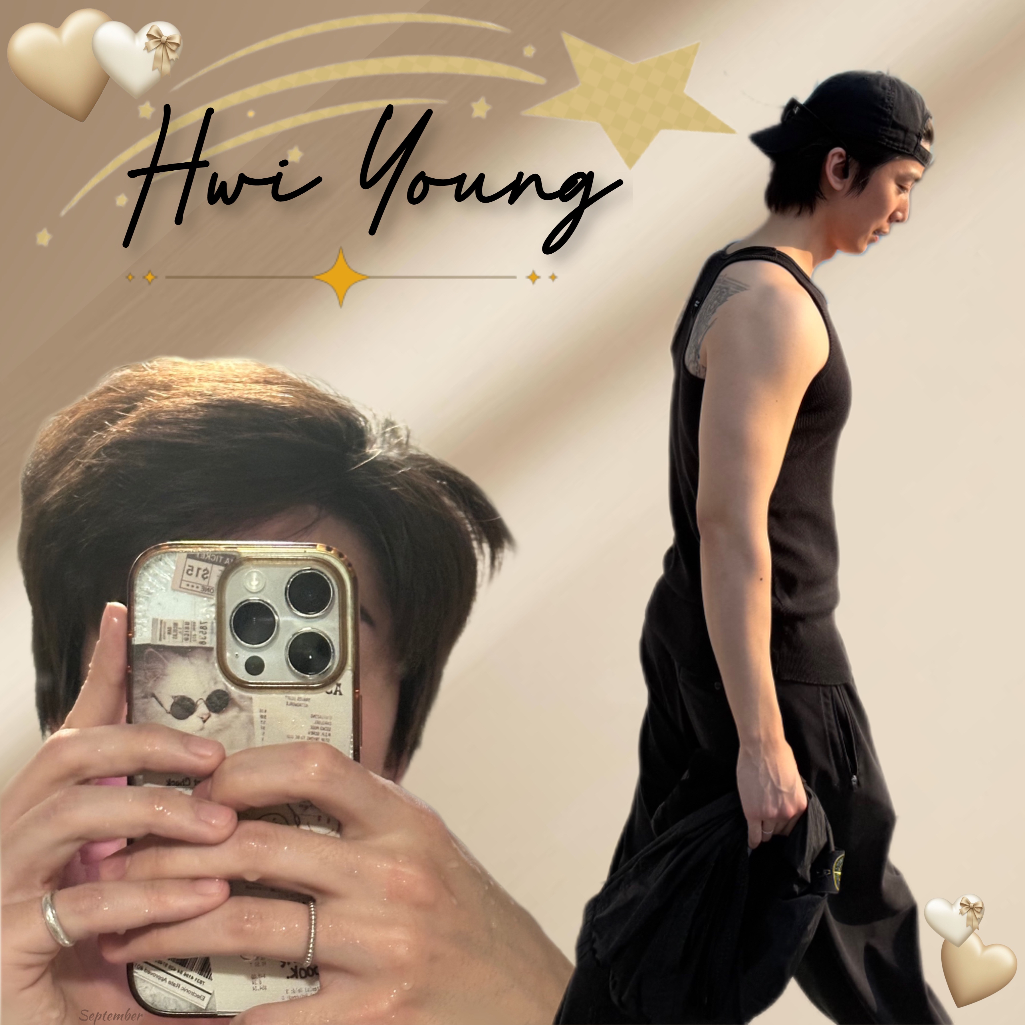 Recent activity shot of Hwiyoung (SF9)