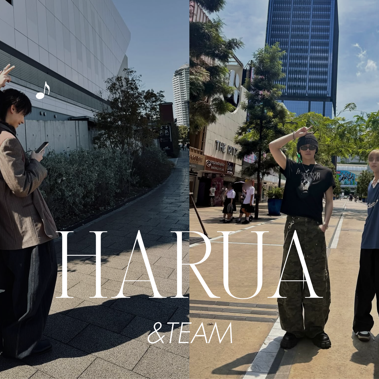 Foto terbaru Harua (&TEAM)