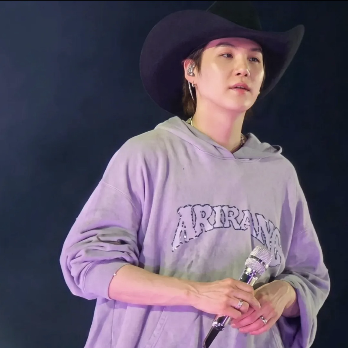 Momen yang diabadikan oleh penggemar SUGA (BTS)