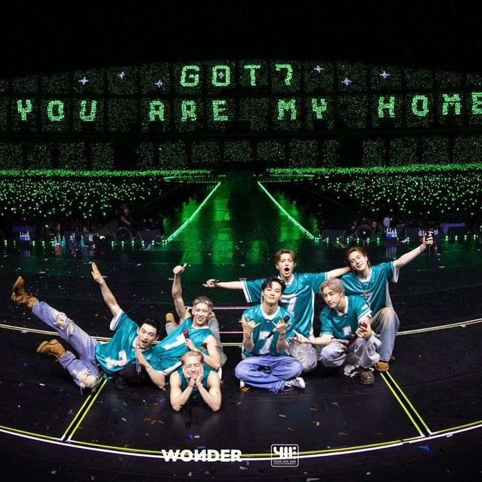 GOT7の舞台裏ショット