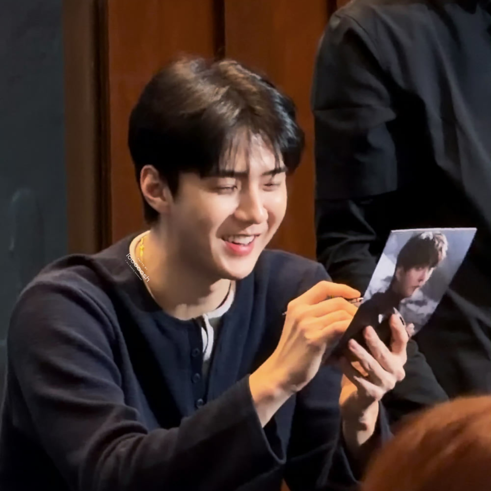 Behind-the-scenes cut of Sehun (EXO)