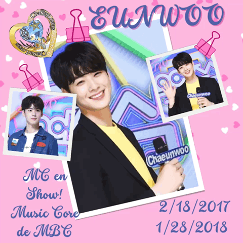 A moment captured by Eunwoo (ASTRO)'s fan