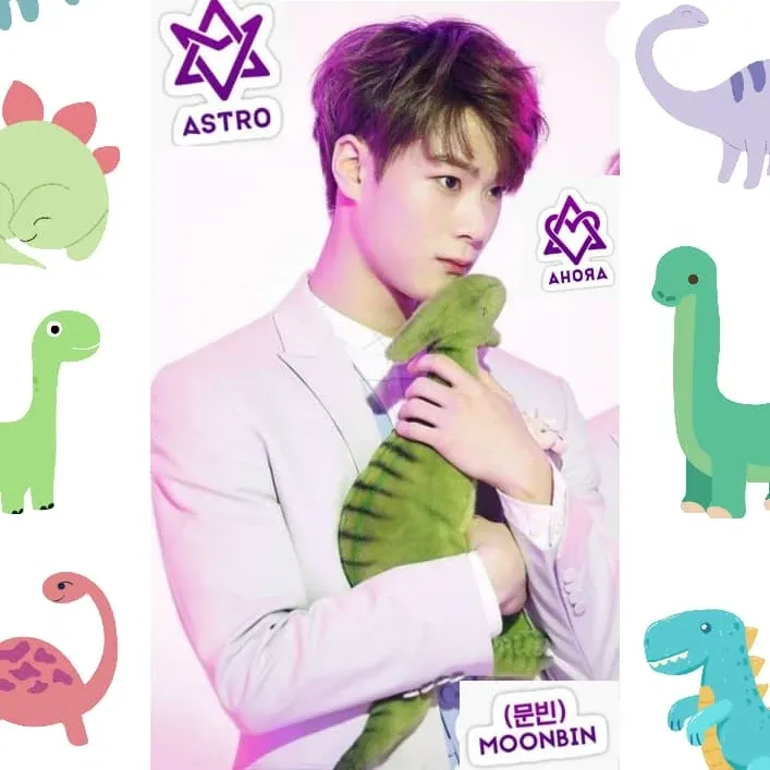 Recent activity shot of Moonbin (ASTRO)