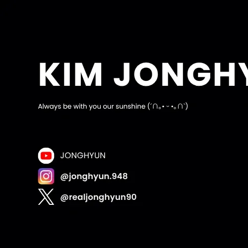 Behind-the-scenes cut of Jonghyun (SHINee)