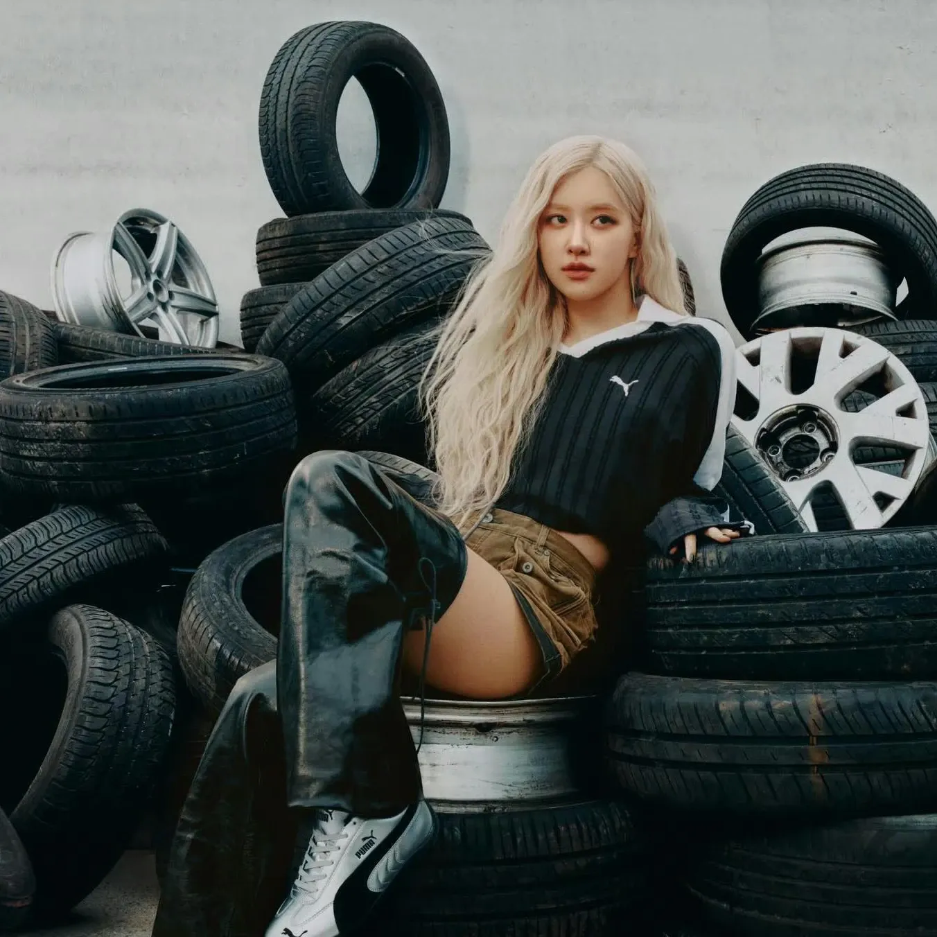 로제 (BLACKPINK)의 비하인드 컷