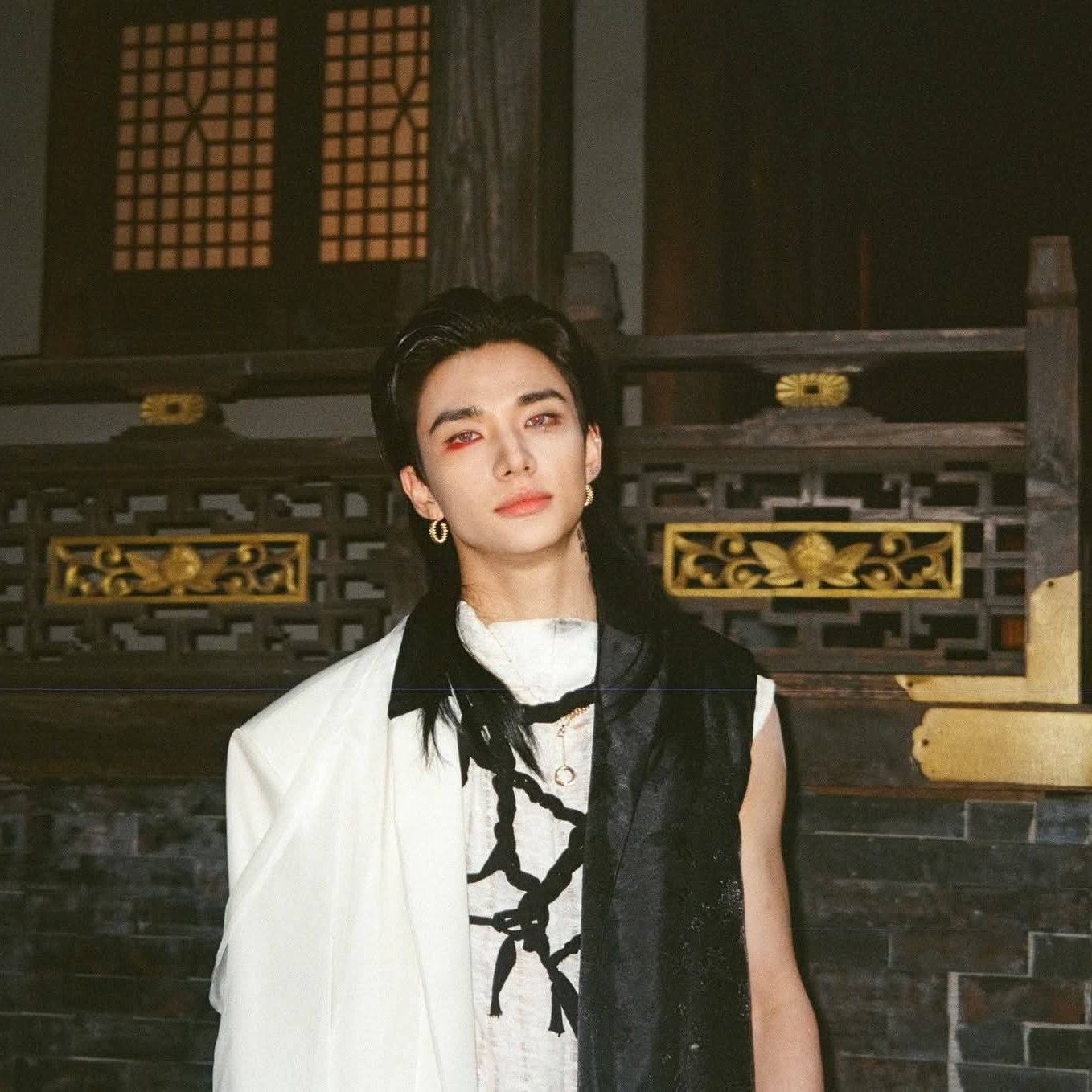 Recent activity shot of Hyunjin (Stray Kids)
