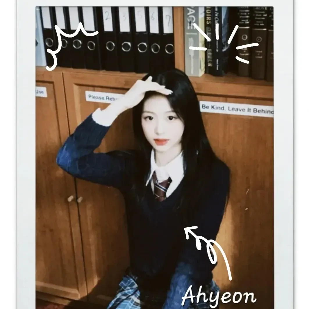 Recent activity shot of Ahyeon (BABYMONSTER)