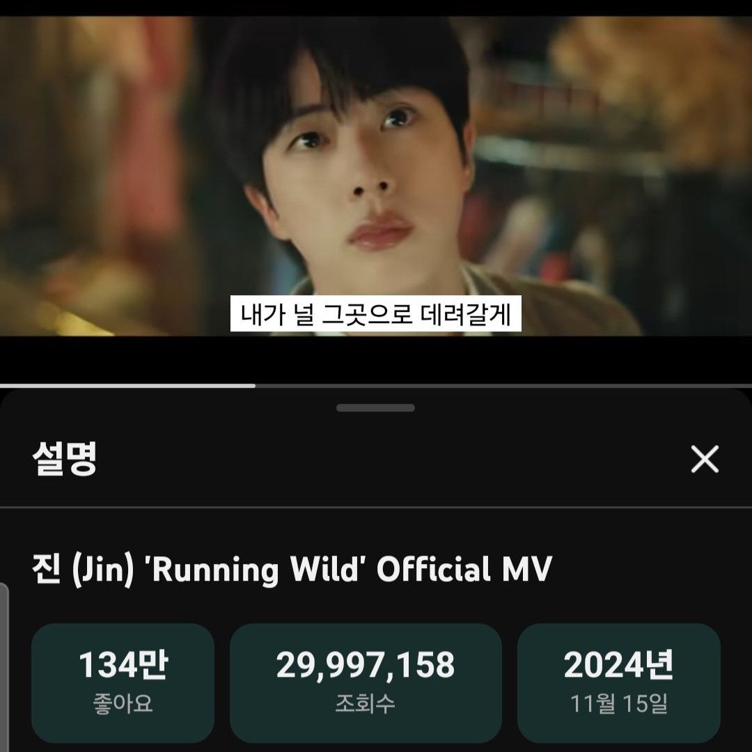 Behind-the-scenes cut of Jin (BTS)