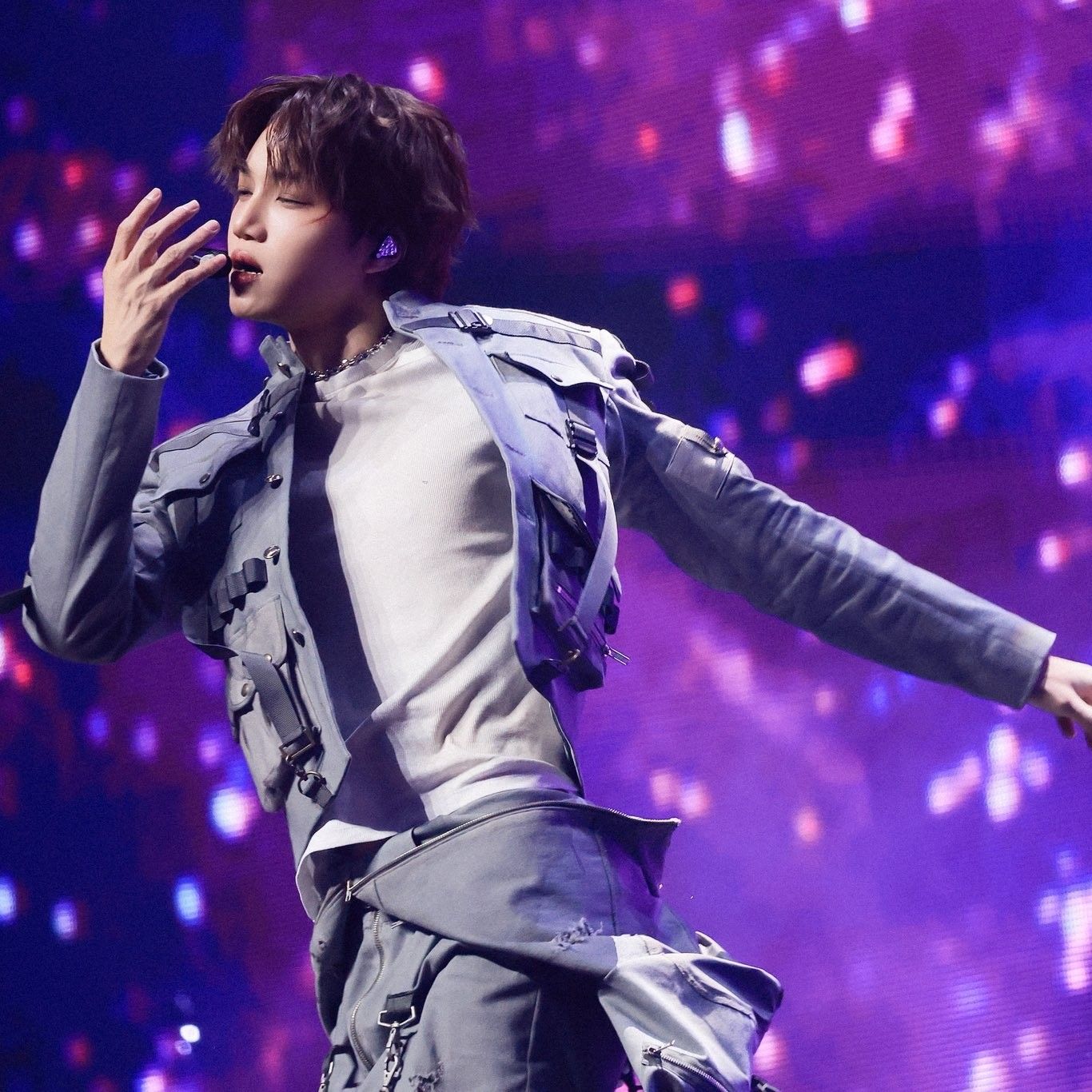 Momen yang diabadikan oleh penggemar Kai (EXO)