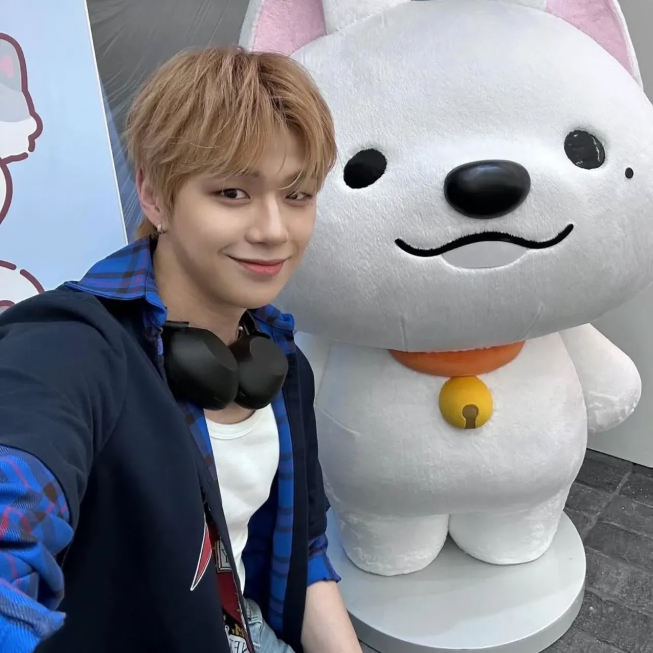 Recent activity shot of Kang Daniel
