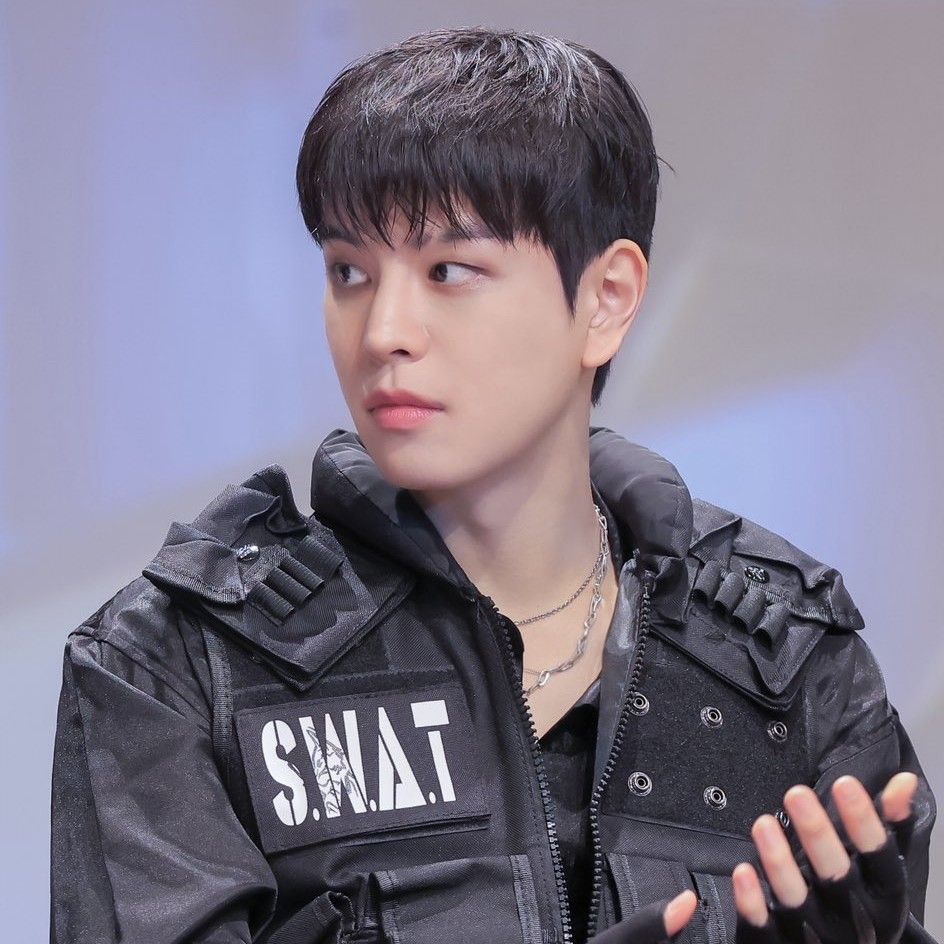 A moment captured by Stray Kids's fan