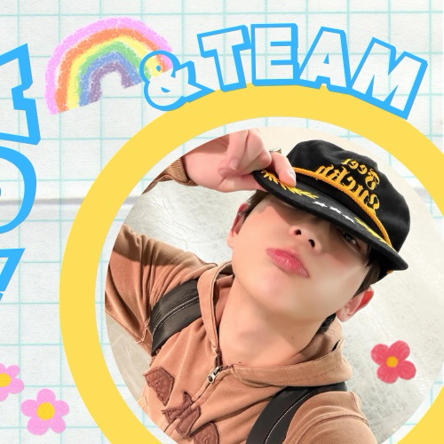 A moment captured by Harua (&TEAM)'s fan