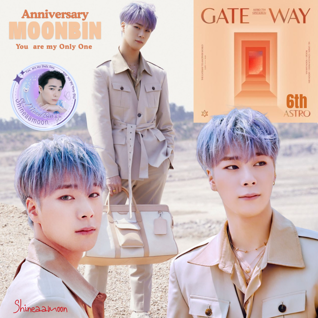 Recent activity shot of Moonbin (ASTRO)