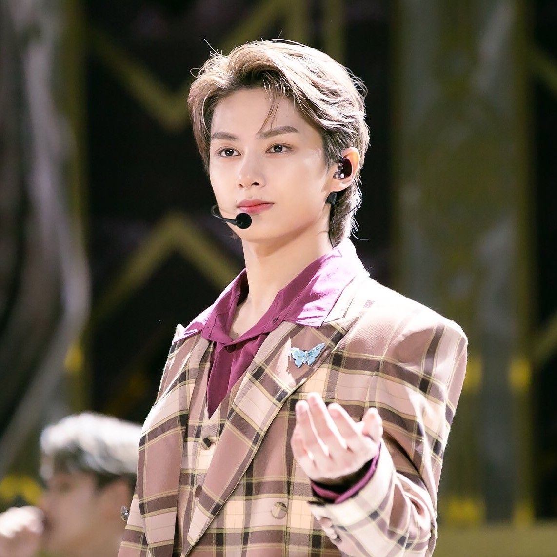 Recent activity shot of Jun (SEVENTEEN)