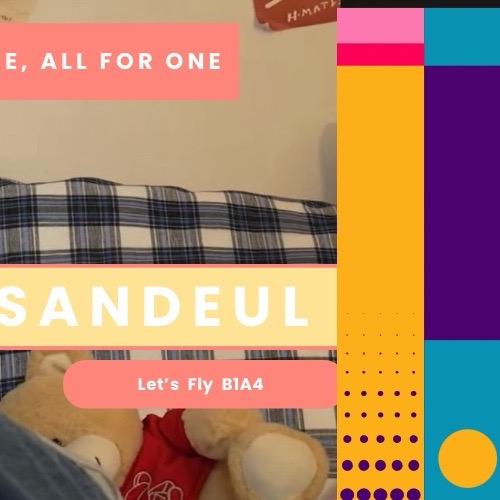 A moment captured by Sandeul (B1A4)'s fan